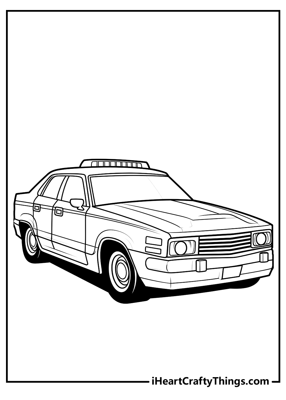 Car Coloring Pages: 150+ Rev Up Your Creativity with Classics to Concept Cars 92