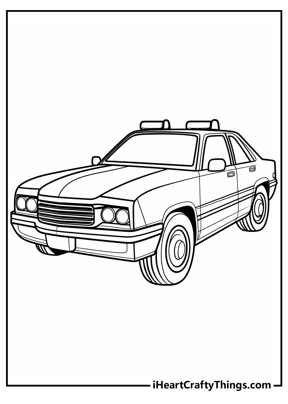 Car Coloring Pages: 150+ Rev Up Your Creativity with Classics to Concept Cars 99