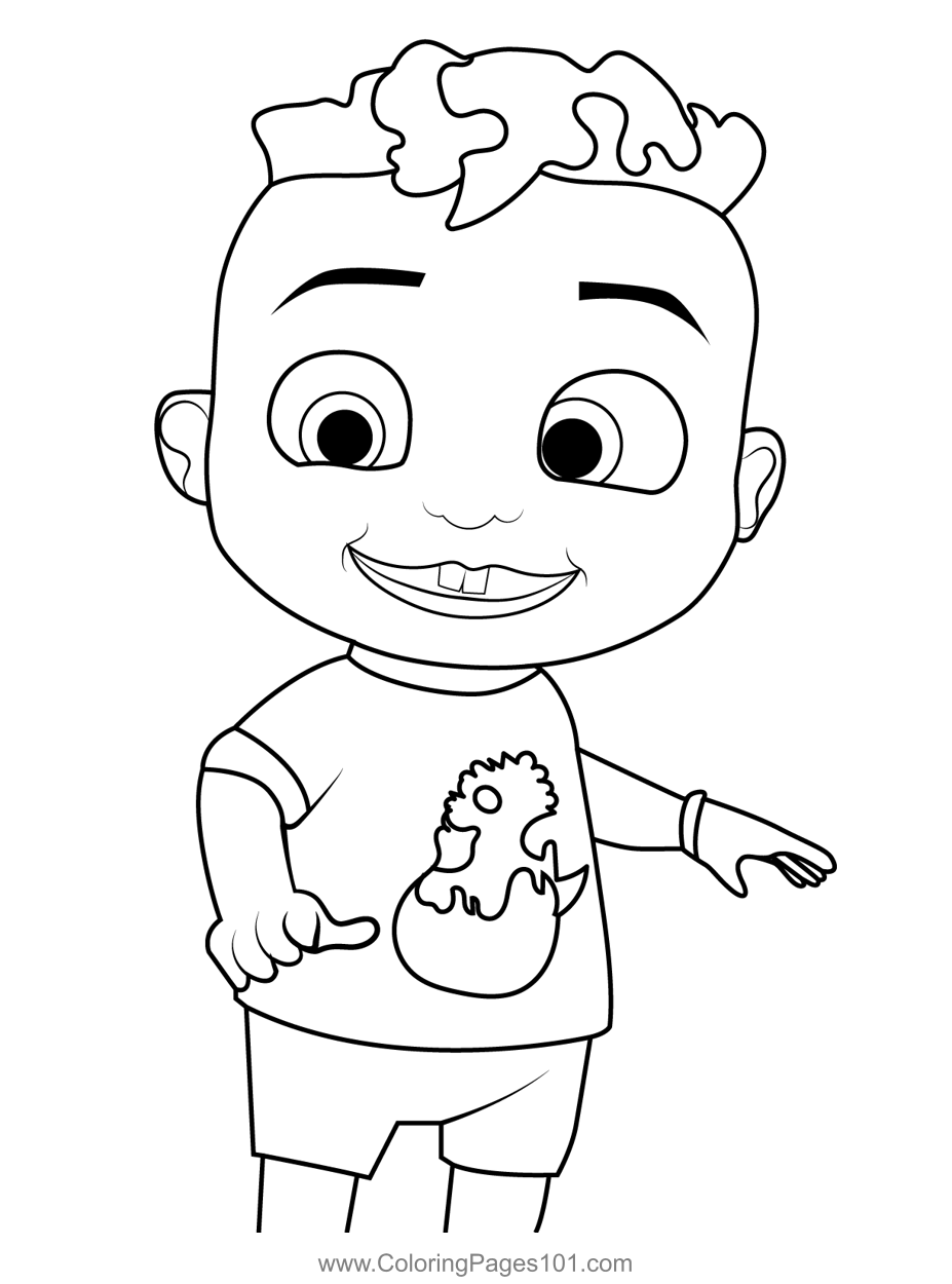 Cocomelon Coloring Pages Free Printable 111