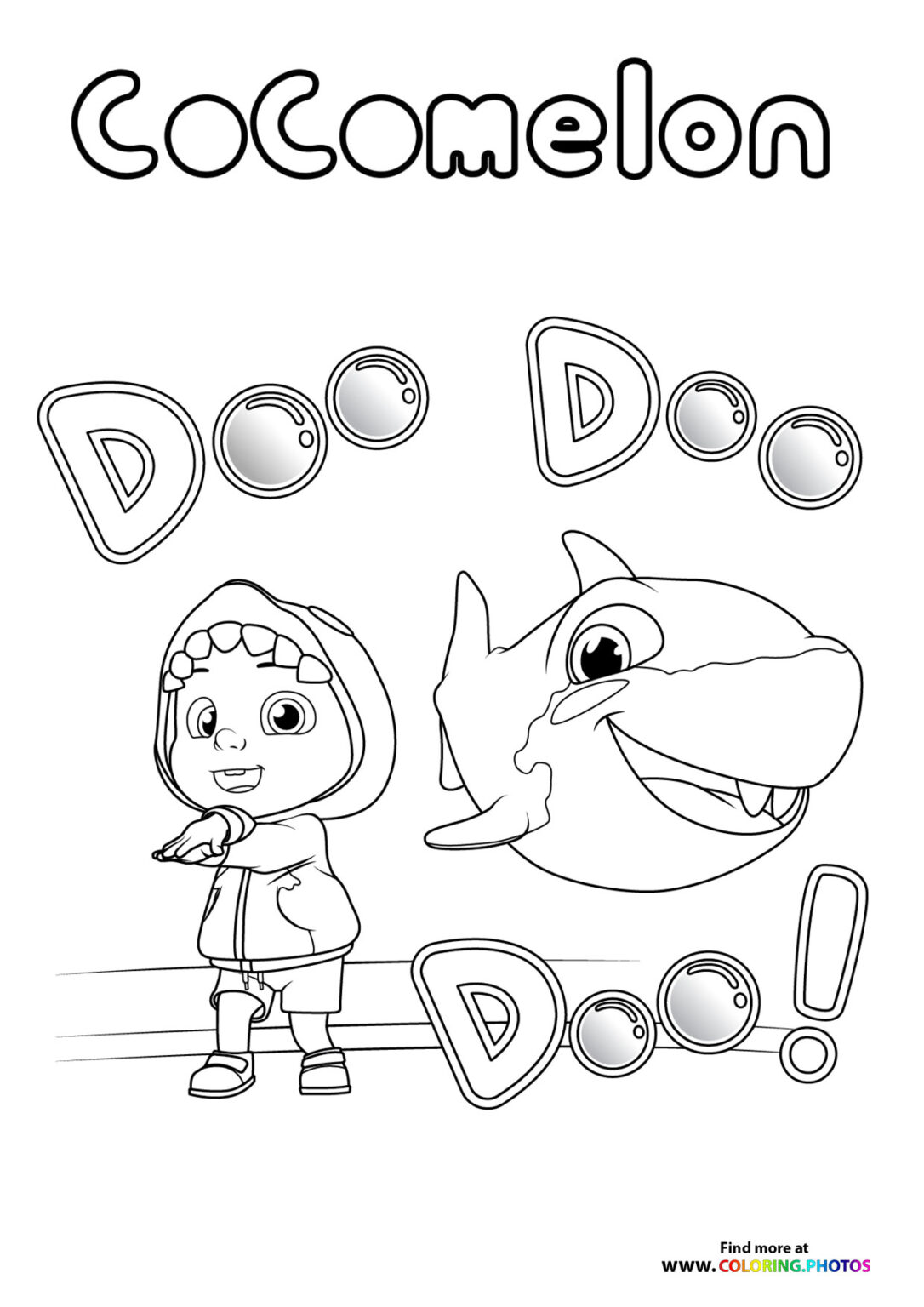 Cocomelon Coloring Pages Free Printable 112