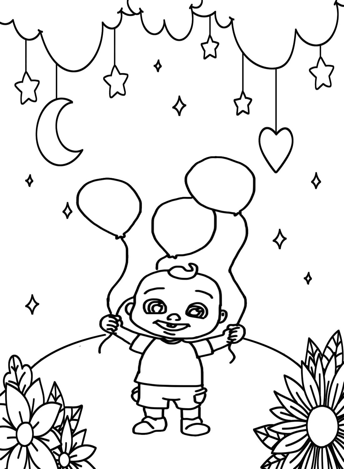 Cocomelon Coloring Pages Free Printable 12