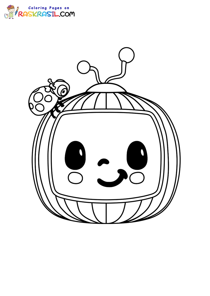 Cocomelon Coloring Pages Free Printable 13