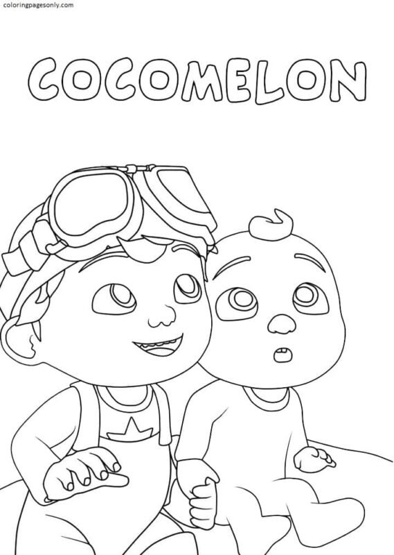 Cocomelon Coloring Pages Free Printable 17