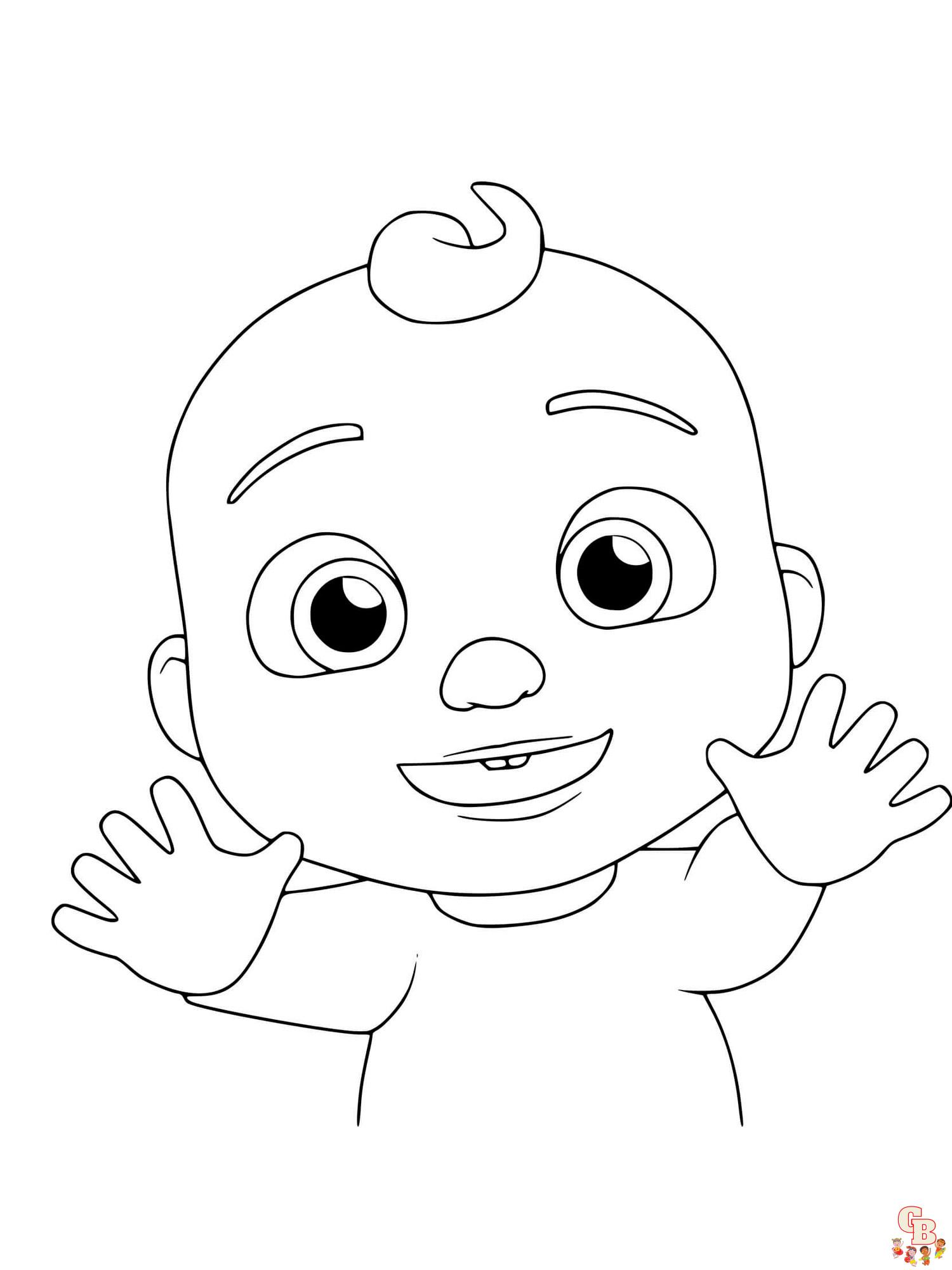 Cocomelon Coloring Pages Free Printable 19