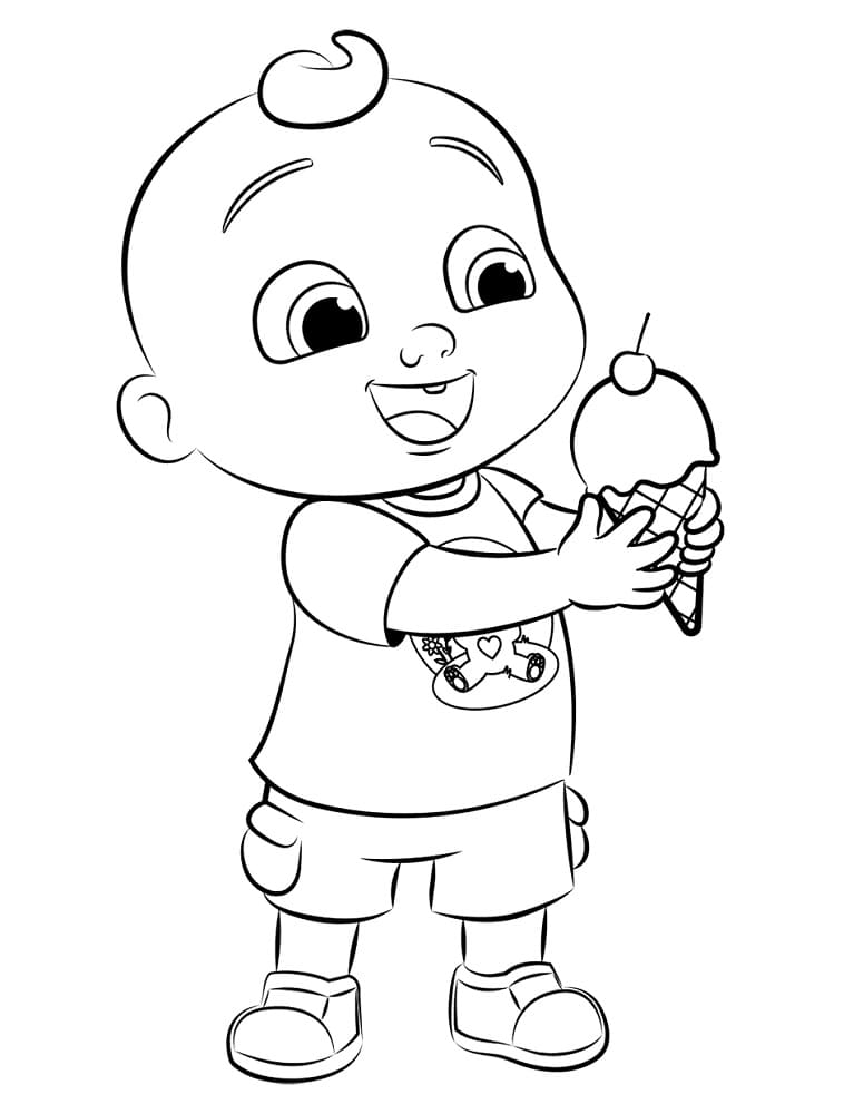 Cocomelon Coloring Pages Free Printable 2