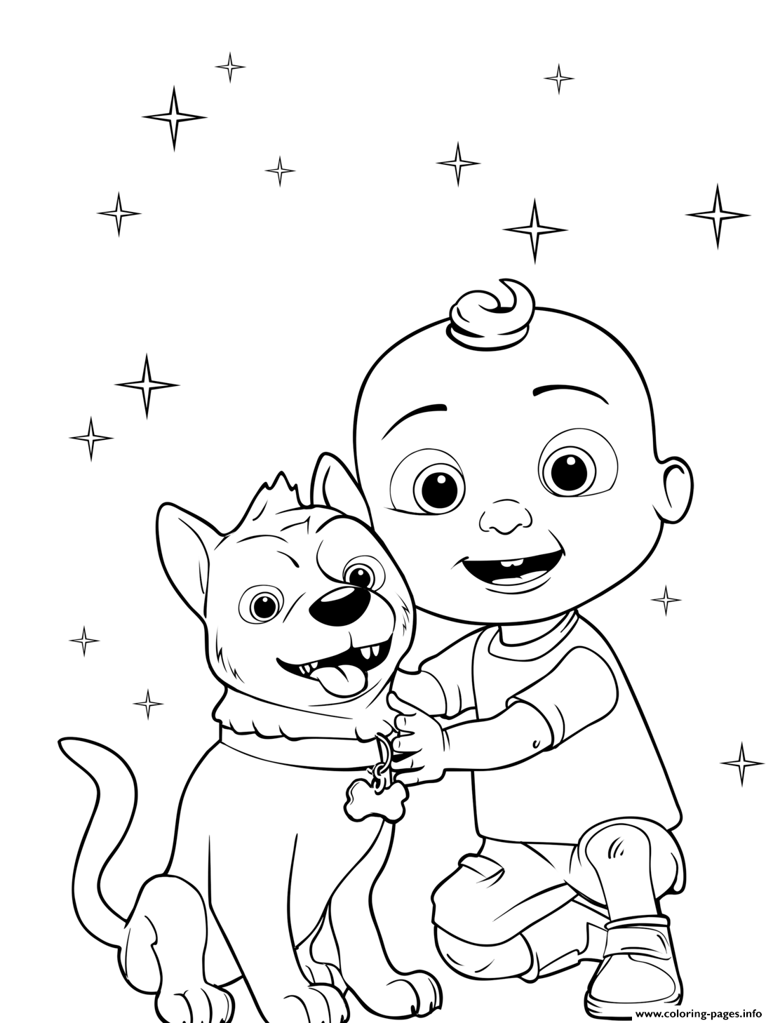 Cocomelon Coloring Pages Free Printable 20