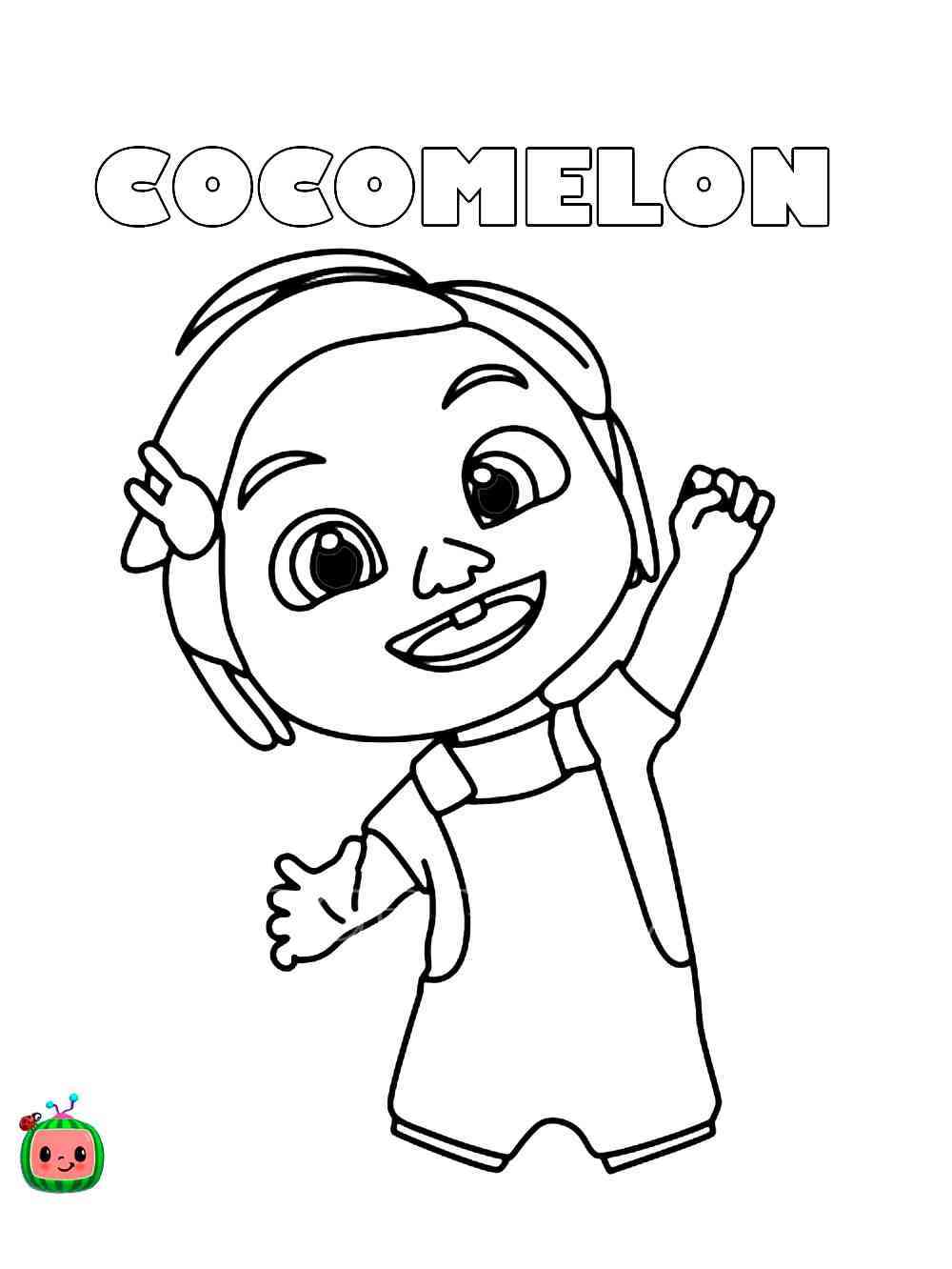 Cocomelon Coloring Pages Free Printable 25