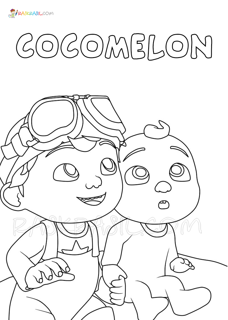 Cocomelon Coloring Pages Free Printable 3