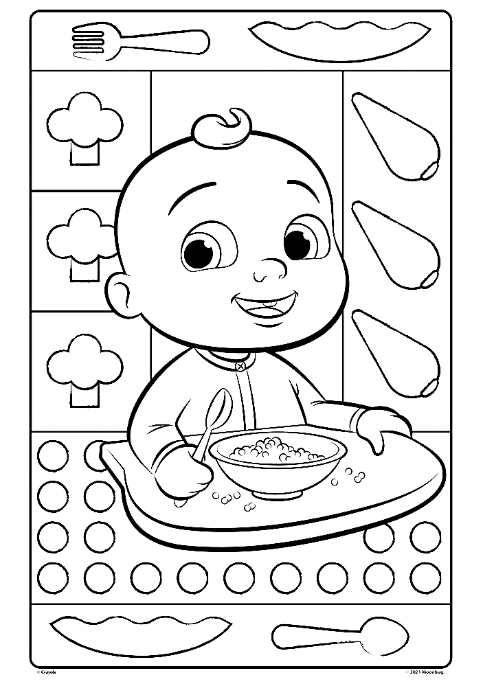 Cocomelon Coloring Pages Free Printable 30