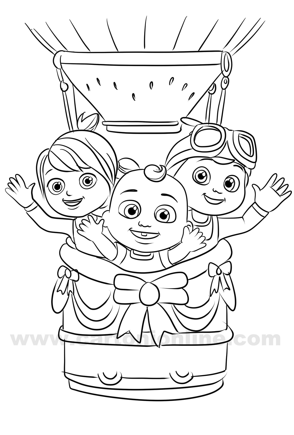 Cocomelon Coloring Pages Free Printable 32