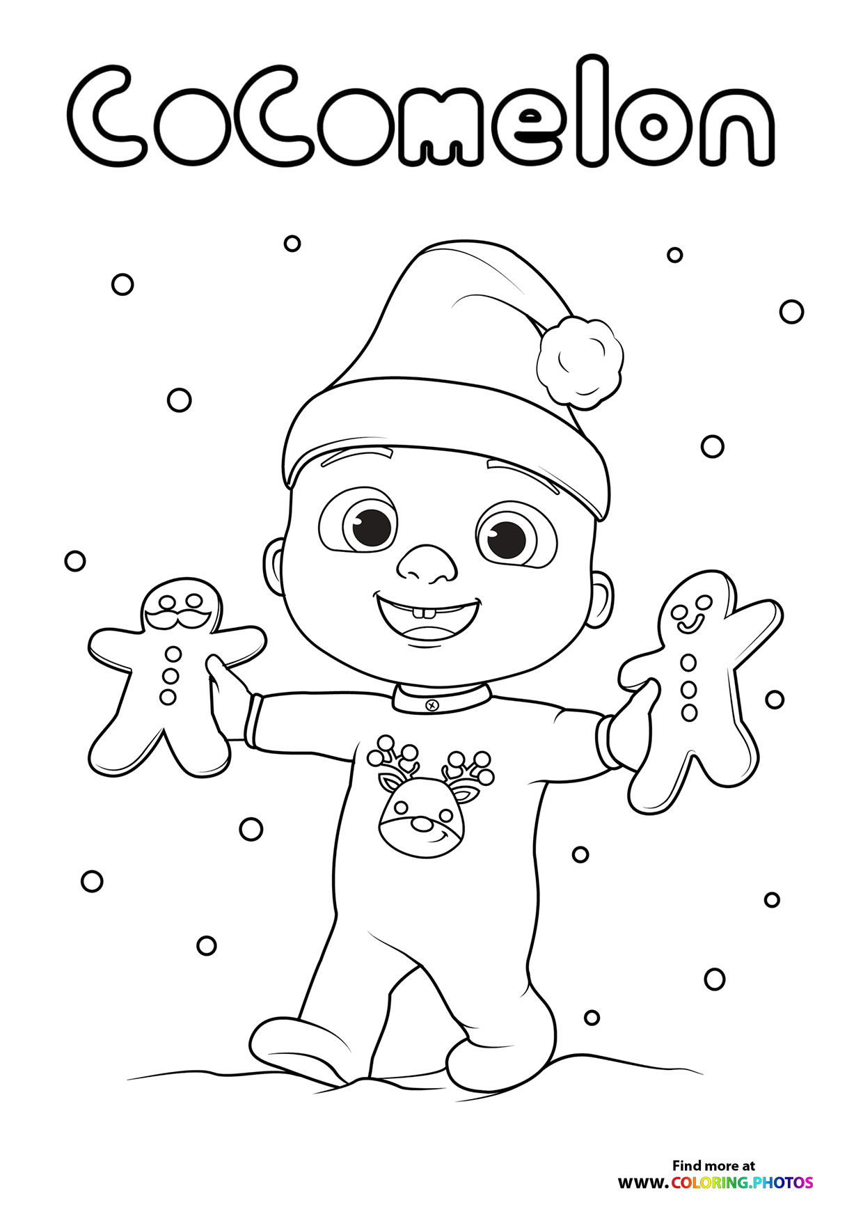 Cocomelon Coloring Pages Free Printable 36