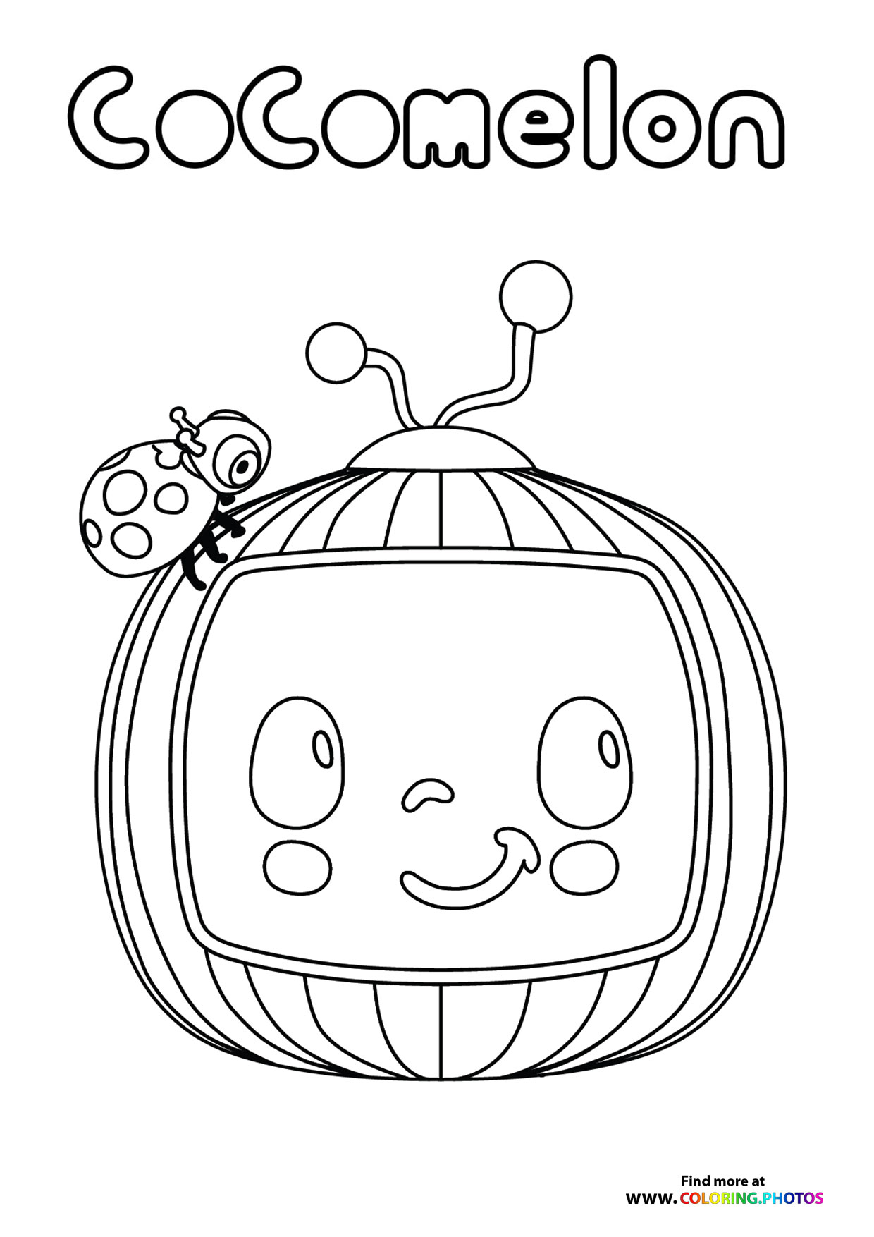 Cocomelon Coloring Pages Free Printable 4