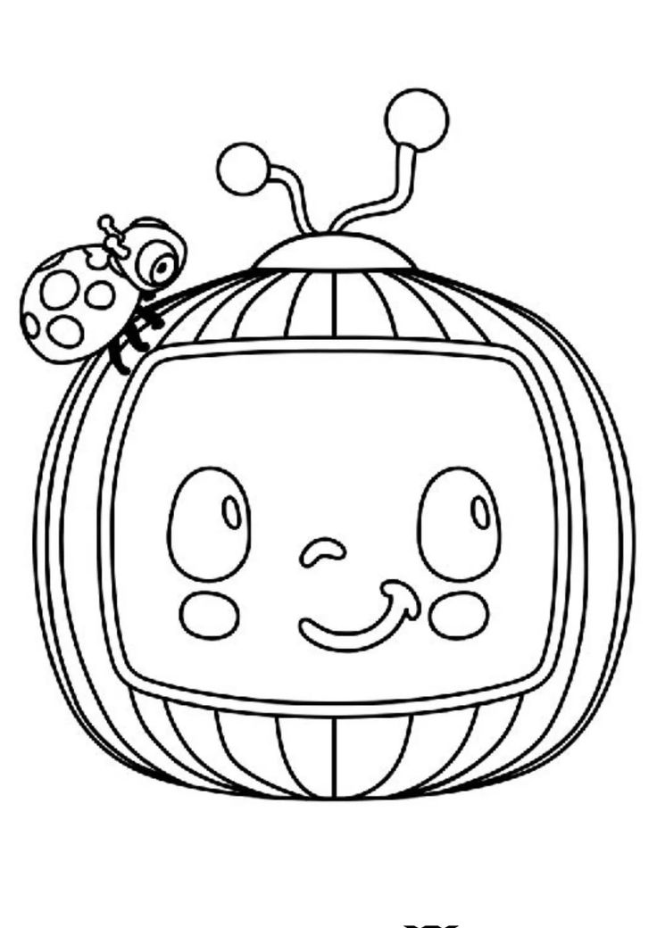 Cocomelon Coloring Pages Free Printable 47