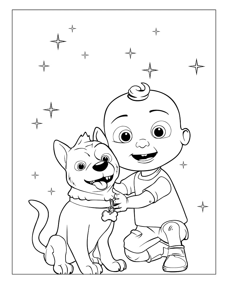 Cocomelon Coloring Pages Free Printable 54