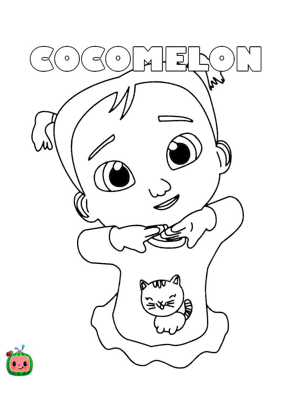 Cocomelon Coloring Pages Free Printable 59