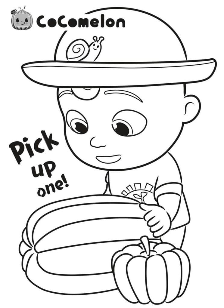 Cocomelon Coloring Pages Free Printable 63