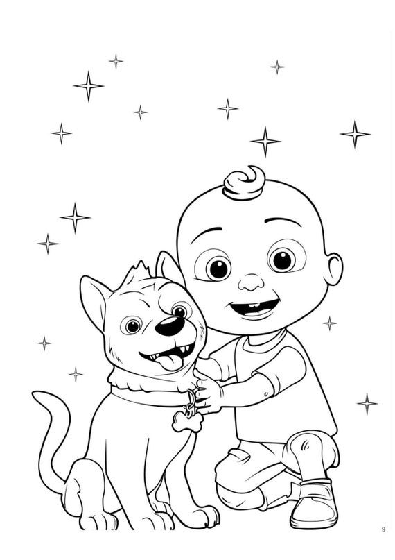 Cocomelon Coloring Pages Free Printable 69