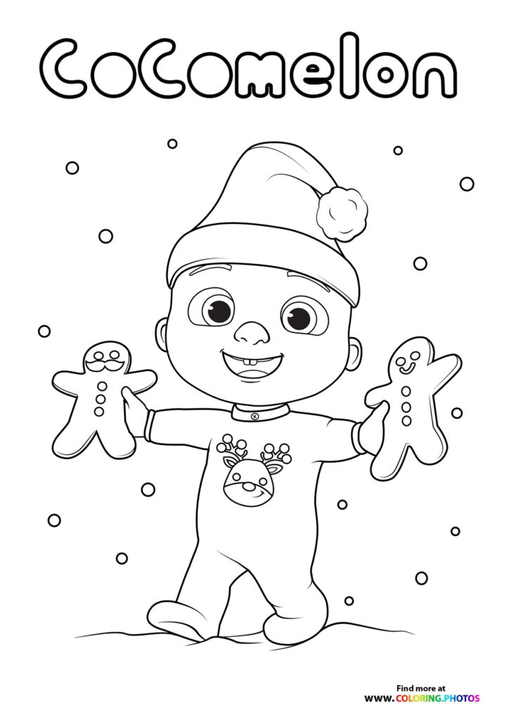 Cocomelon Coloring Pages Free Printable 7