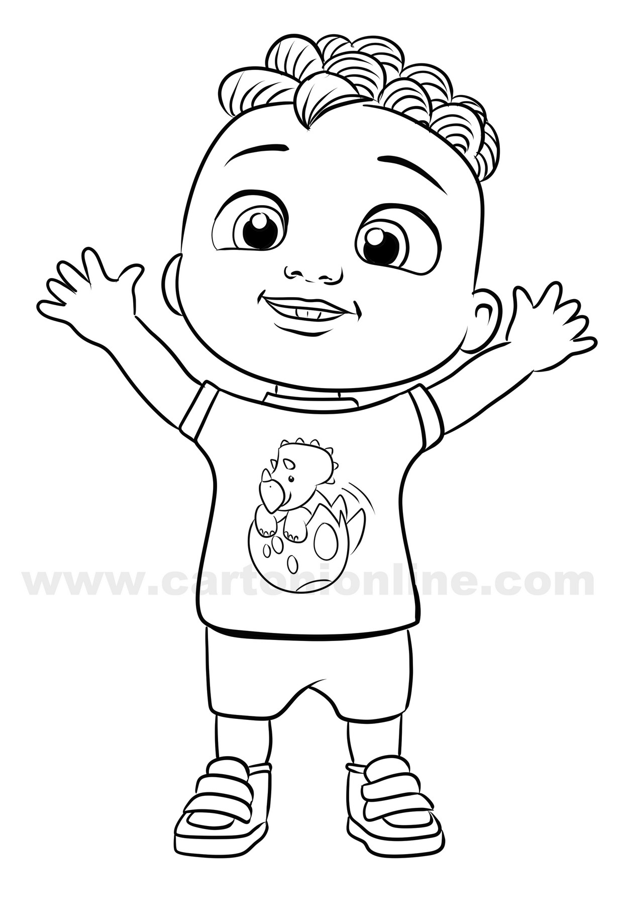 Cocomelon Coloring Pages Free Printable 71