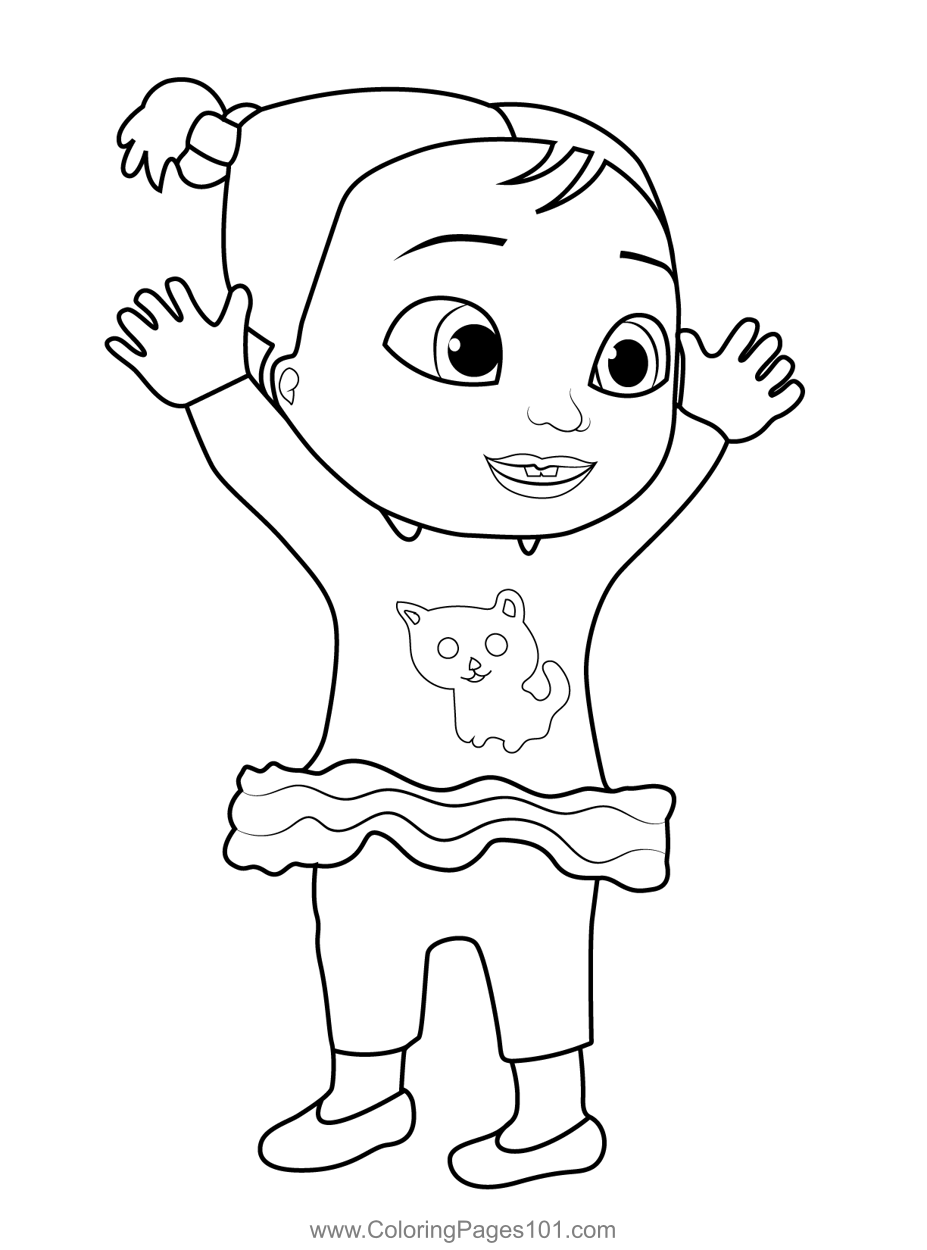 Cocomelon Coloring Pages Free Printable 78