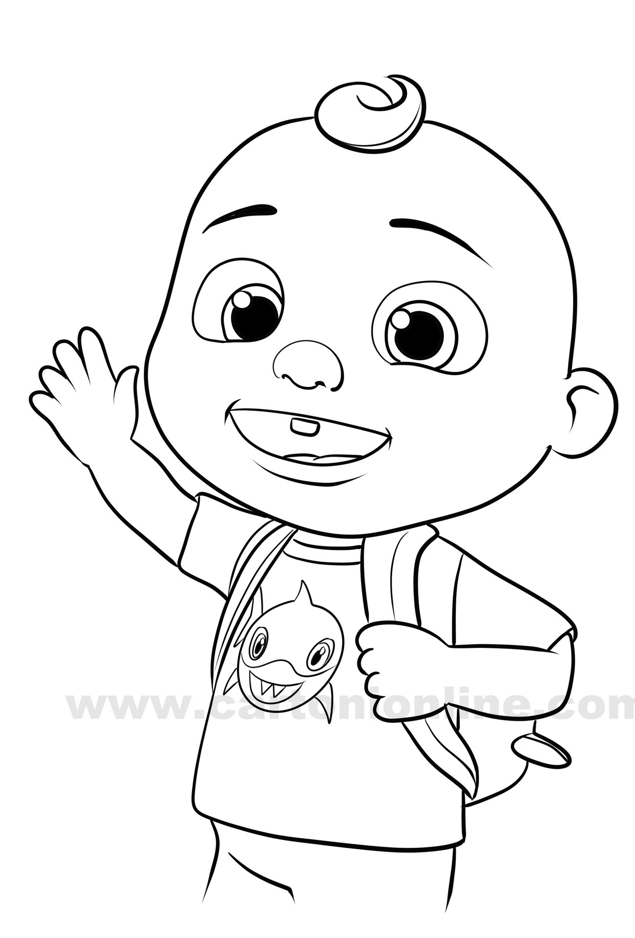 Cocomelon Coloring Pages Free Printable 8