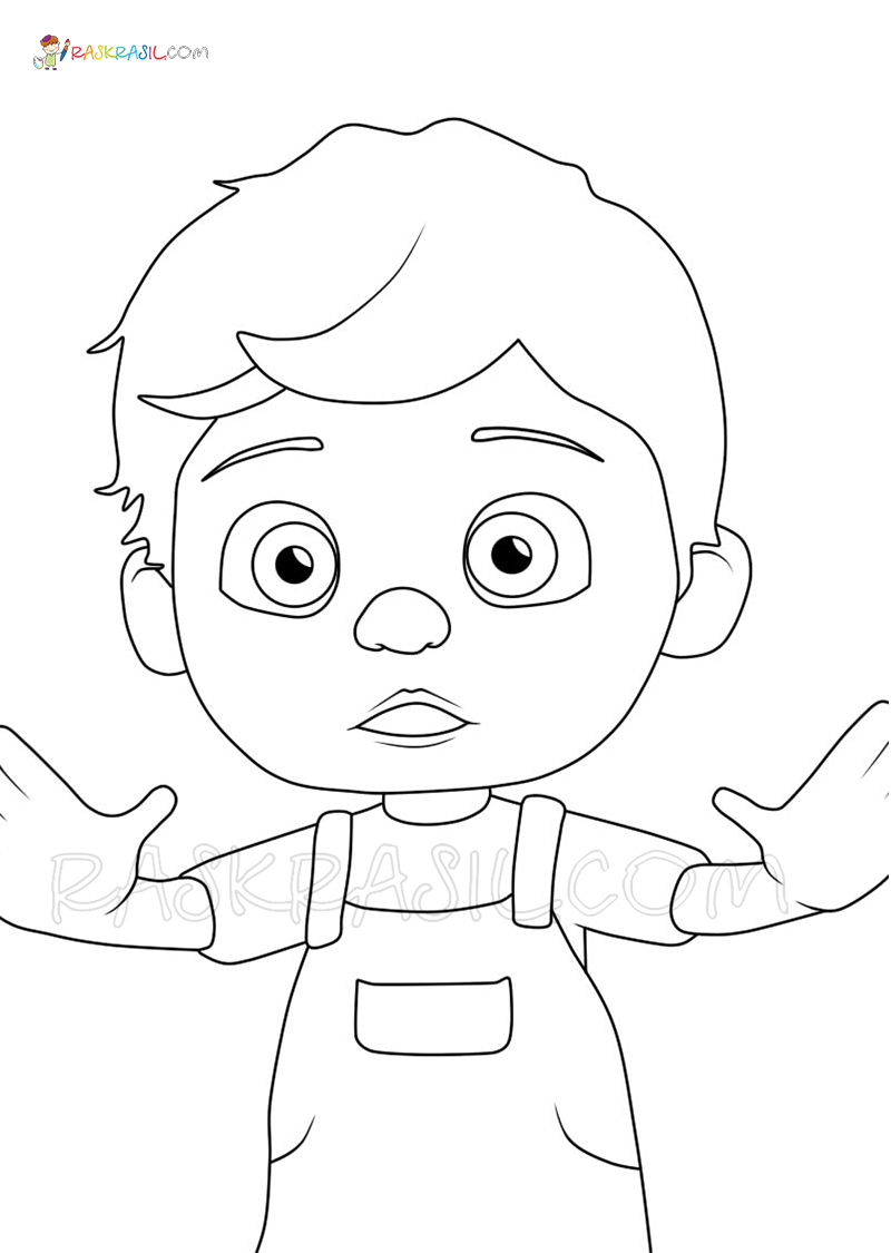 Cocomelon Coloring Pages Free Printable 85