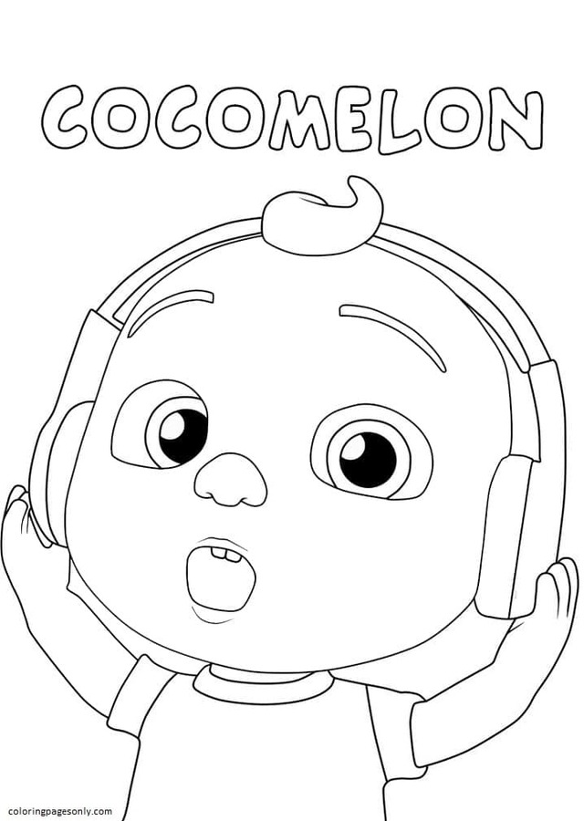 Cocomelon Coloring Pages Free Printable 86