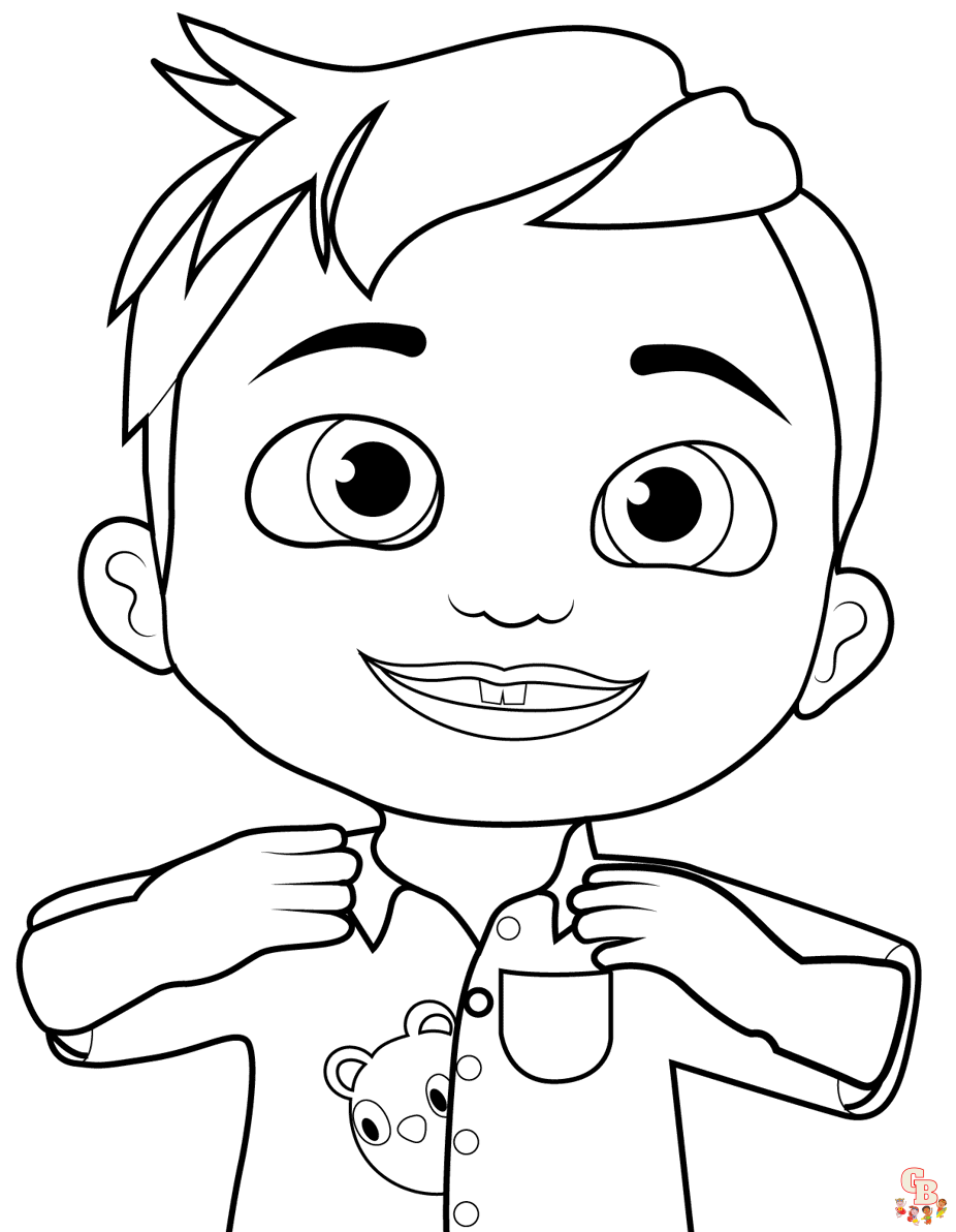 Cocomelon Coloring Pages Free Printable 88