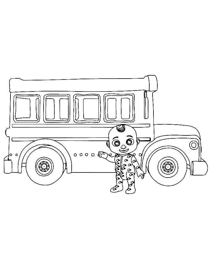 Cocomelon Coloring Pages Free Printable 90