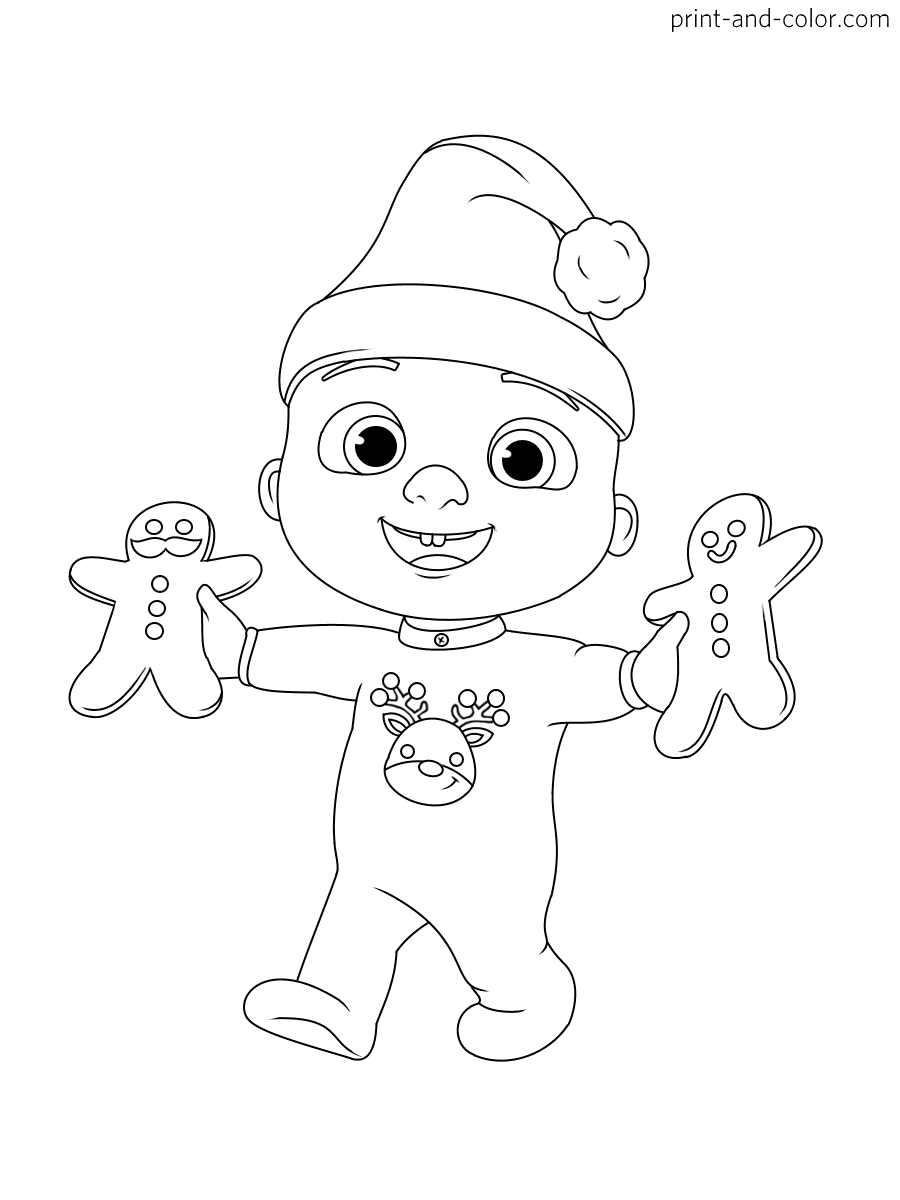 Cocomelon Coloring Pages Free Printable 92