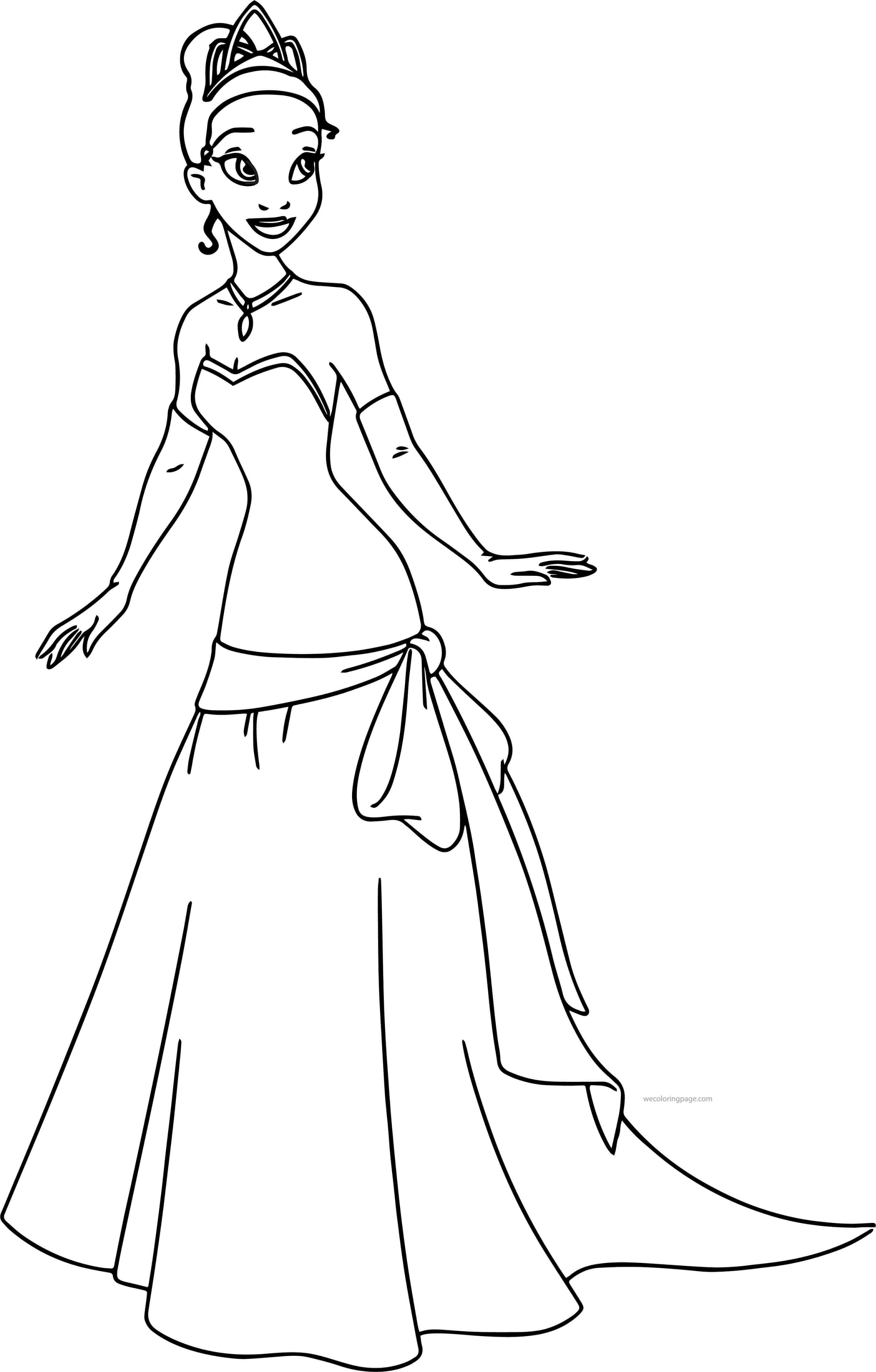 Disney Princesses Coloring Pages Free Printable 125