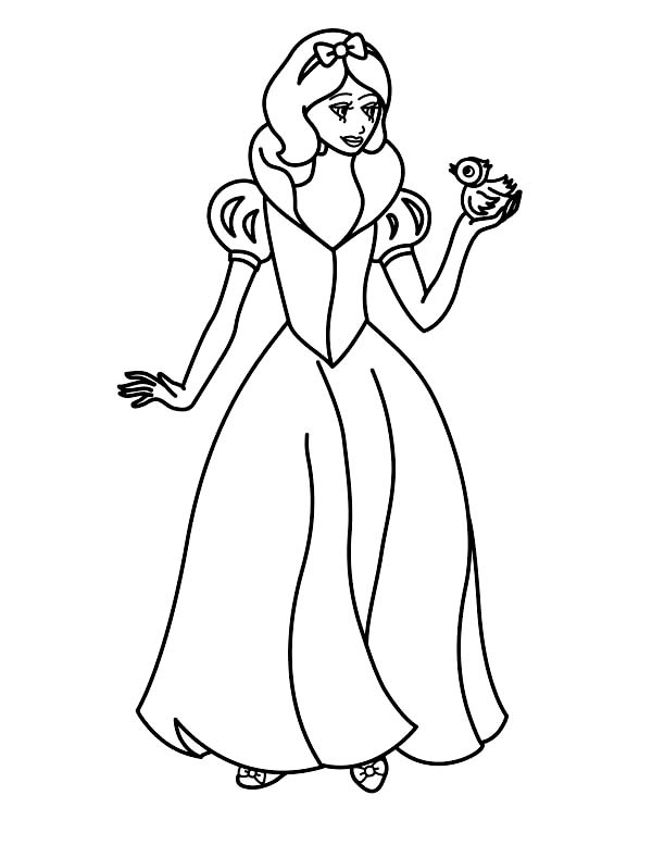 Disney Princesses Coloring Pages Free Printable 126