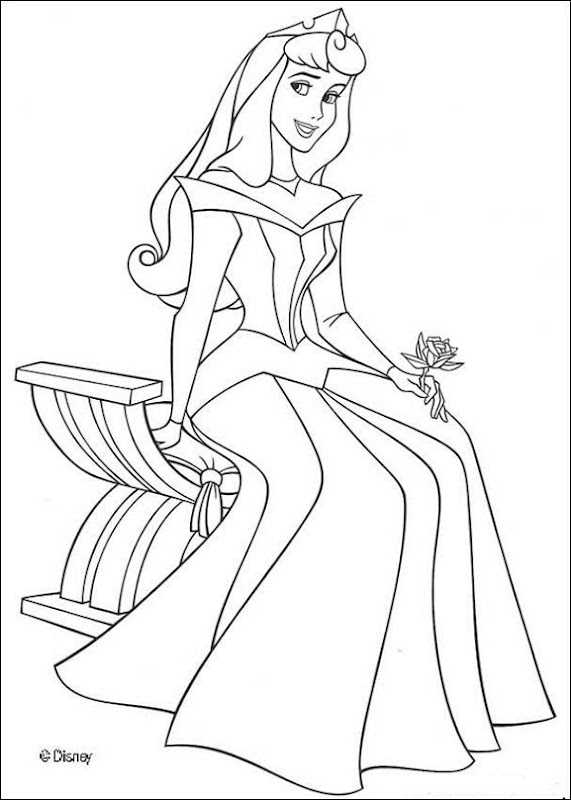 Disney Princesses Coloring Pages Free Printable 128