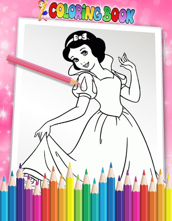 Disney Princesses Coloring Pages Free Printable 129