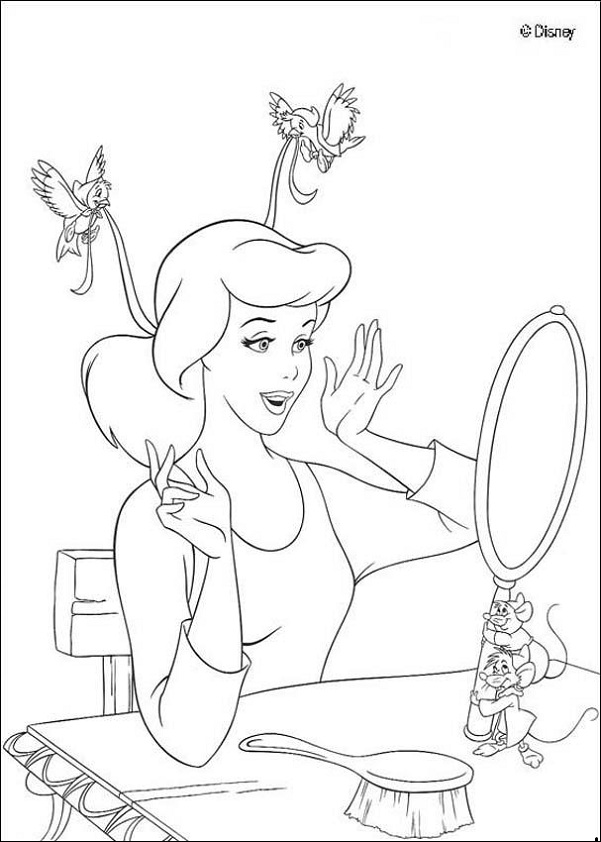 Disney Princesses Coloring Pages Free Printable 15