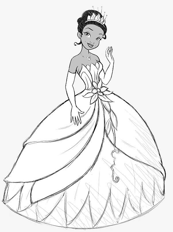 Disney Princesses Coloring Pages Free Printable 21