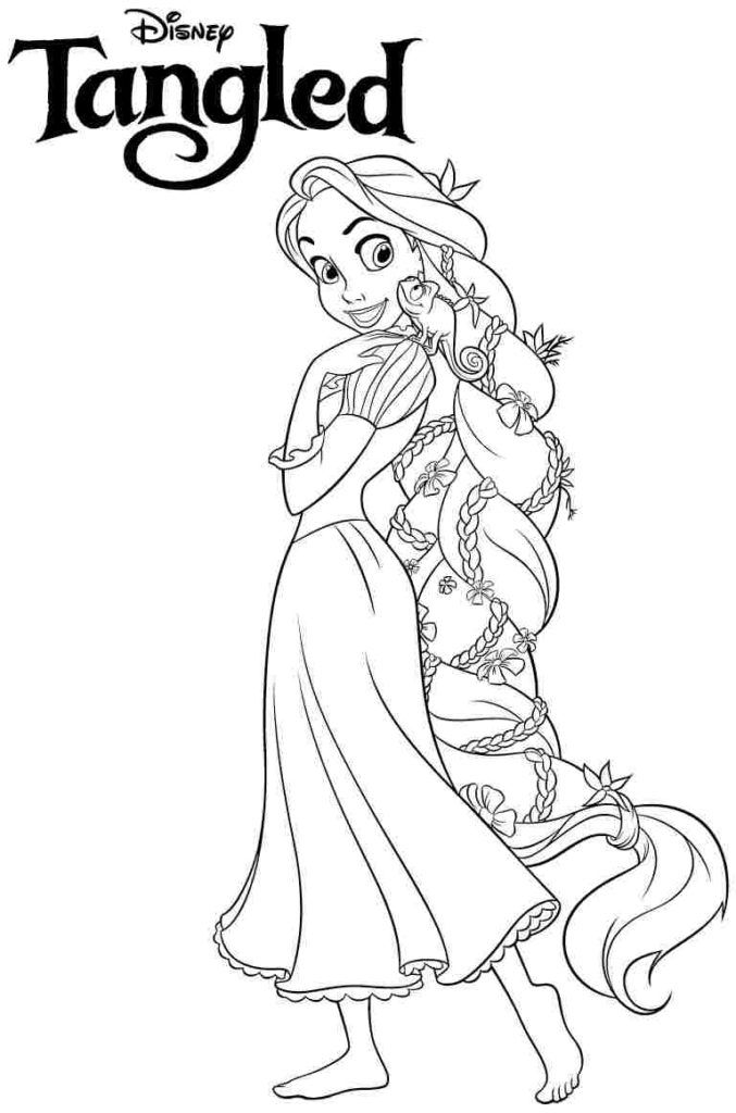 Disney Princesses Coloring Pages Free Printable 32