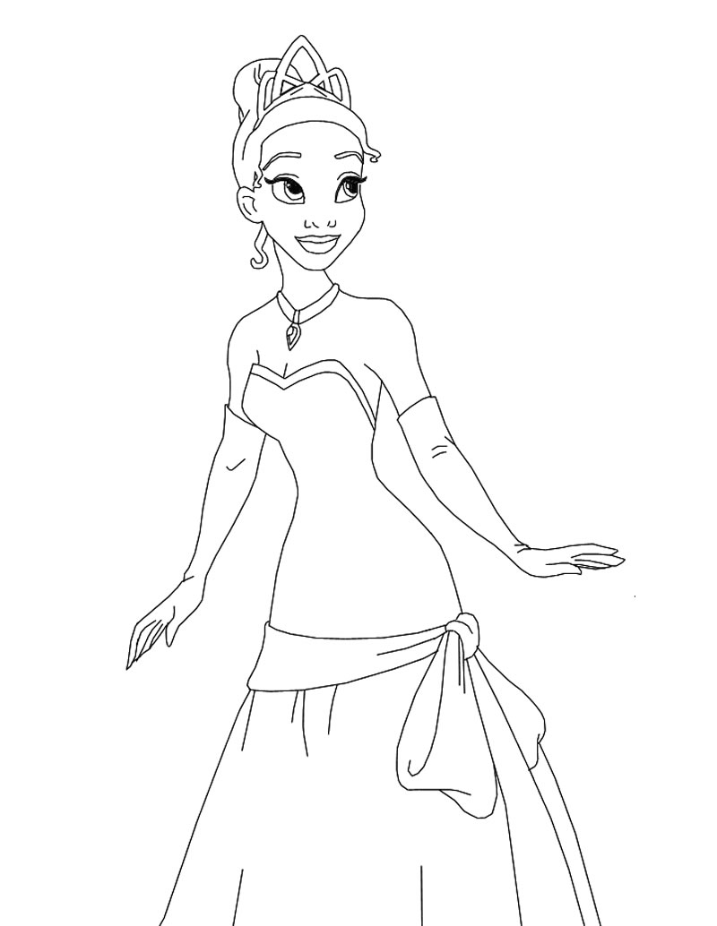 Disney Princesses Coloring Pages Free Printable 38