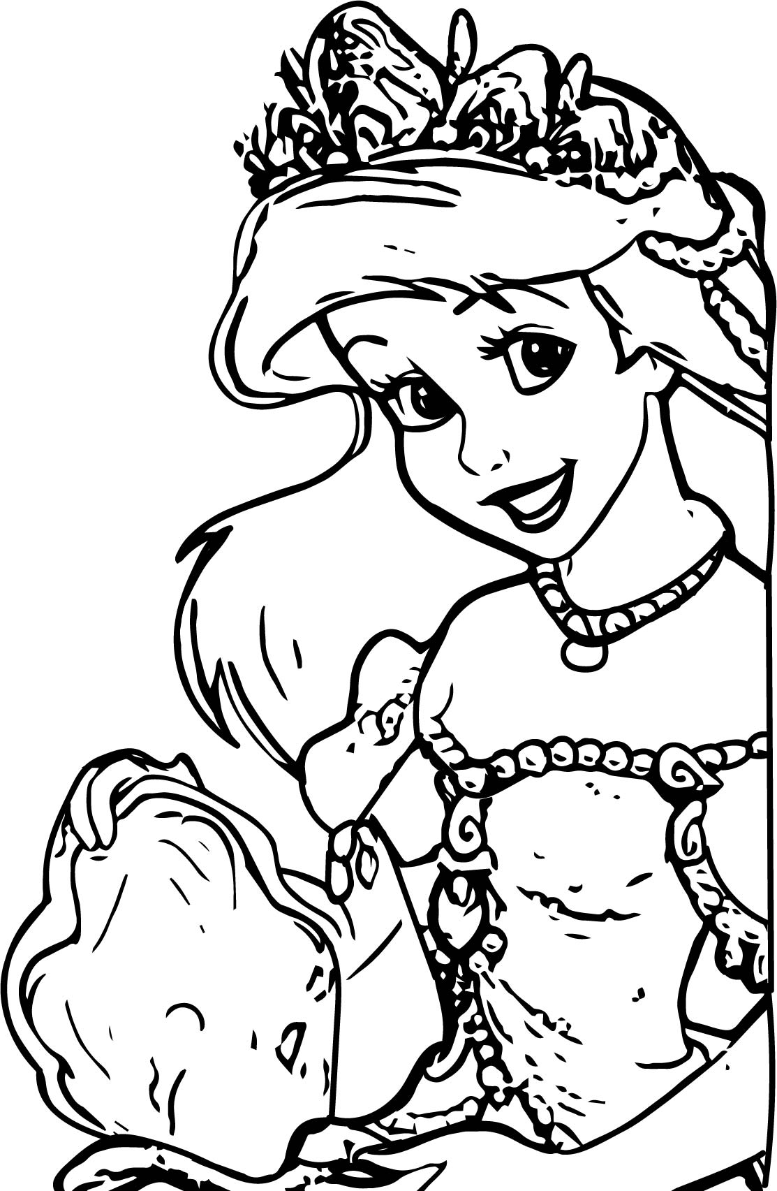 Disney Princesses Coloring Pages Free Printable 39