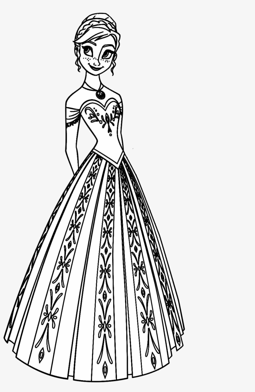 Disney Princesses Coloring Pages Free Printable 40