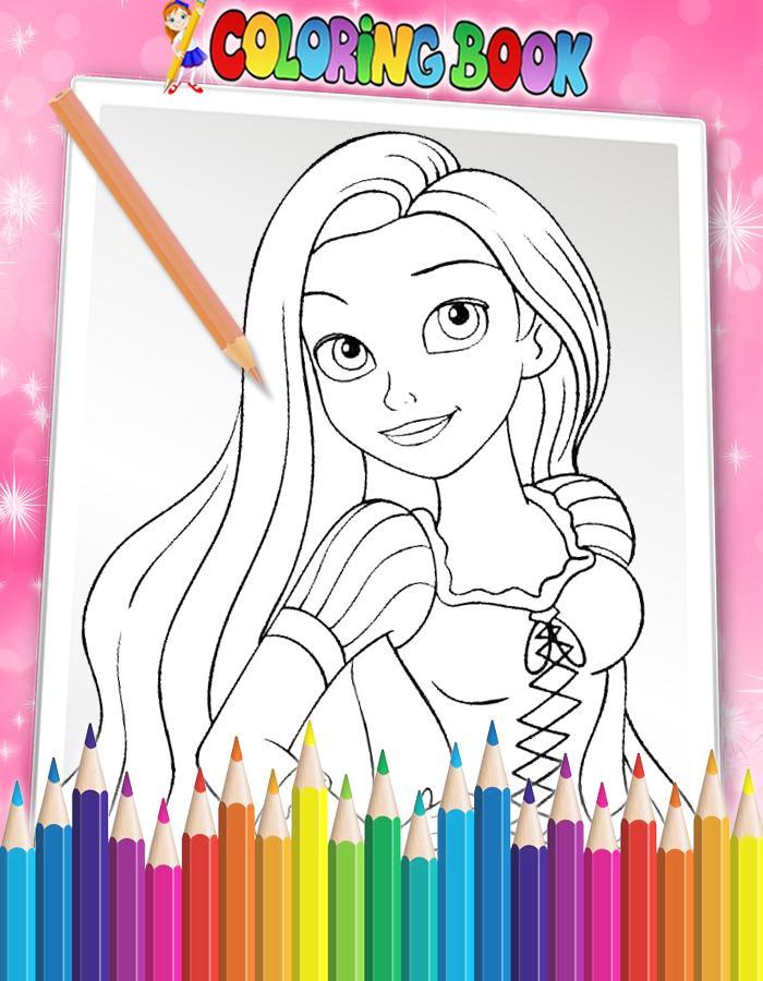 Disney Princesses Coloring Pages Free Printable 49