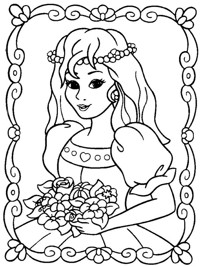 Disney Princesses Coloring Pages Free Printable 67