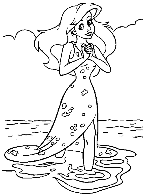 Disney Princesses Coloring Pages Free Printable 70