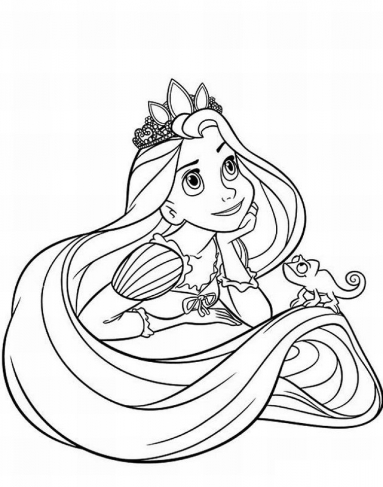 Disney Princesses Coloring Pages Free Printable 8