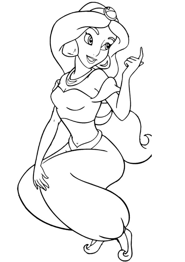 Disney Princesses Coloring Pages Free Printable 82