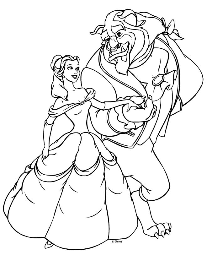 Disney Princesses Coloring Pages Free Printable 85