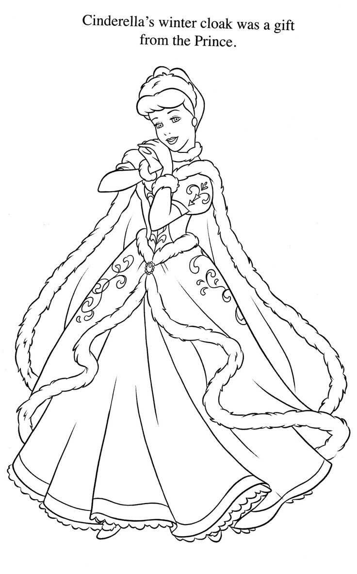 Disney Princesses Coloring Pages Free Printable 86