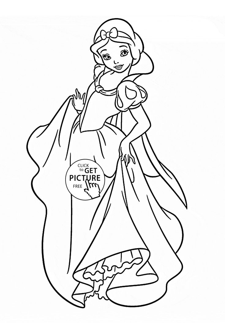 Disney Princesses Coloring Pages Free Printable 89