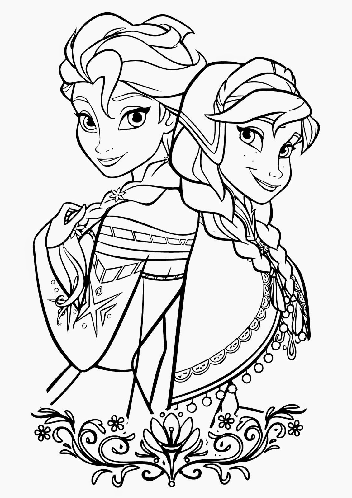 Disney Princesses Coloring Pages Free Printable 97