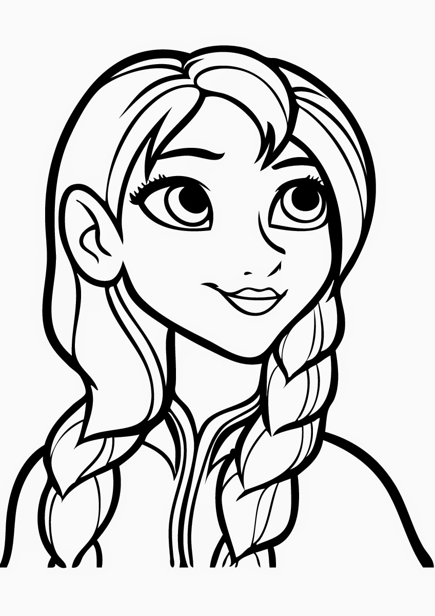 Elsa and Anna Coloring Pages Free Printable 101